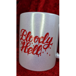 Bloody Hell Glitter Mug