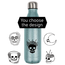 Design din vandflaske - BLÅ