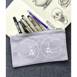 Deadly Moon pouch - Grey