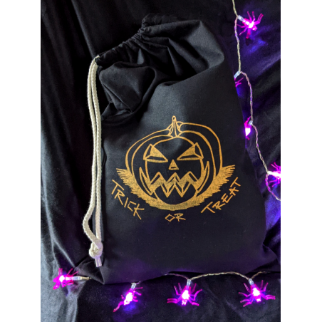 Trick'or'Treat project bag black