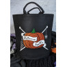 Halloween Knitter basket