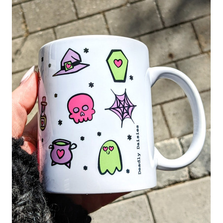 Cute n' Deadly mug tricolor