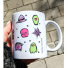 Cute n' Deadly mug tricolor