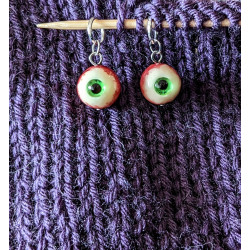 I got my eye on you - Strikkemarkør