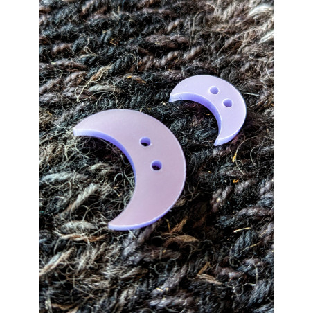 Moon Buttons Lilac Chroma