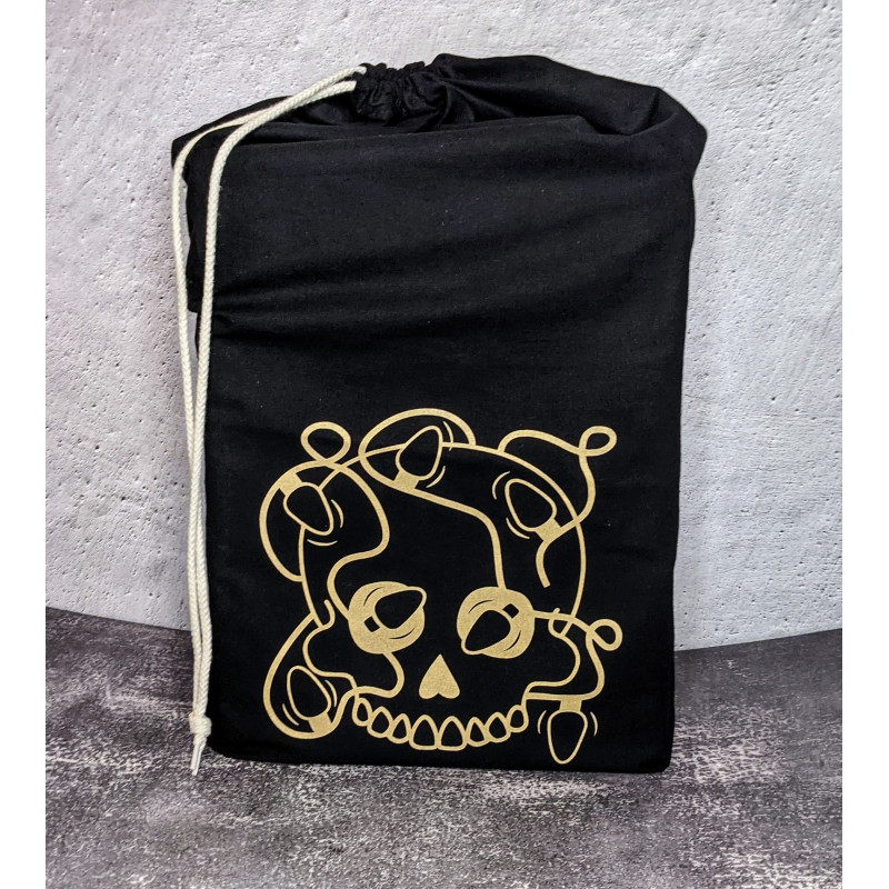 Deadly String Lights Gift Bag X-LARGE BLACK