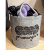 GRAMSEGARN Basket Black / white