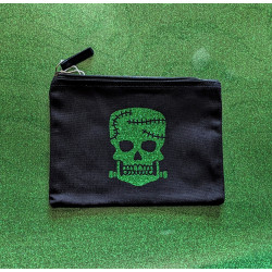 Frankenstein Skull Pouch