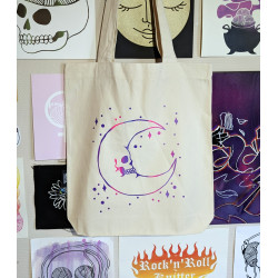 Deadly Moon tote bag