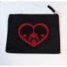 Deadly Valentine Pouch Kelly Green