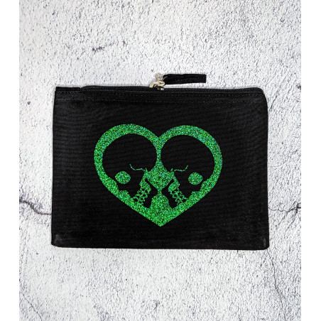 Deadly Valentine Pouch Kelly Green