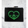 Deadly Valentine Pouch Kelly Green