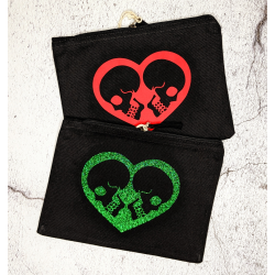 Deadly Valentine Pouch Kelly Green