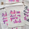 Ask me project bag