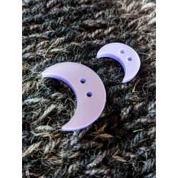 Moon Buttons white