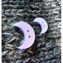 Moon Buttons white