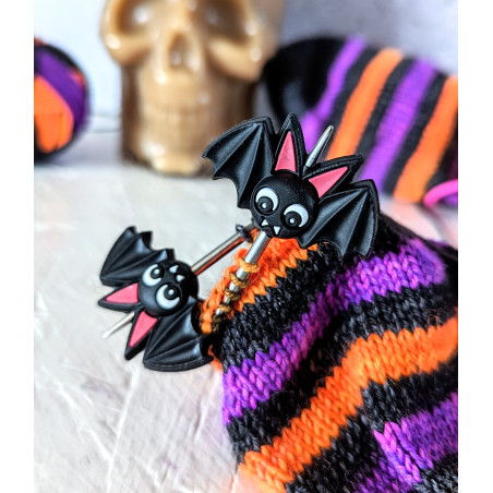 Stitch stoppers - BAT black