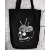 YarnBrain tote bag