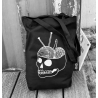 YarnBrain tote bag