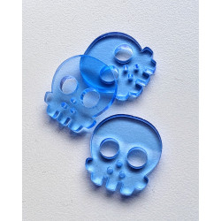 Deadly Skull Buttons 23 mm...