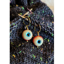 I got my eye on you - Knitting marker