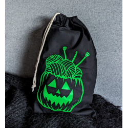 Yarn Pumpkin project bag