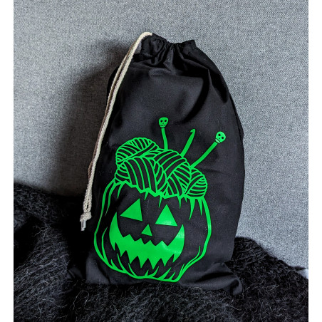 Yarn Pumpkin project bag