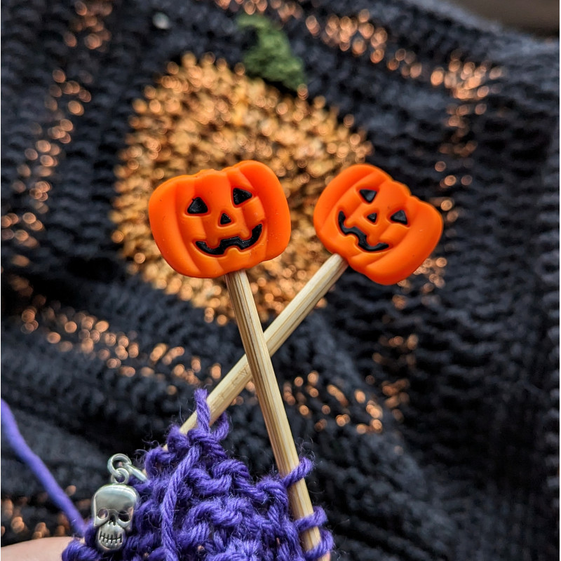 Stitch stoppers - Pumpkin