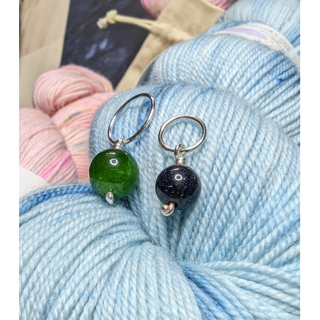 Gemini Zodiac silver marker set