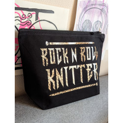 Rock'n'Roll Knitter pouch - LEO