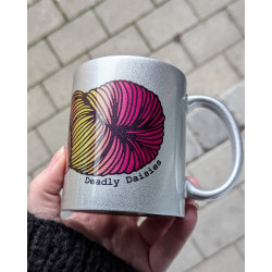 GLITTER Skein Mug Rainbow...