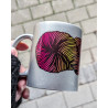 GLITTER Skein Mug Rainbow Yellow