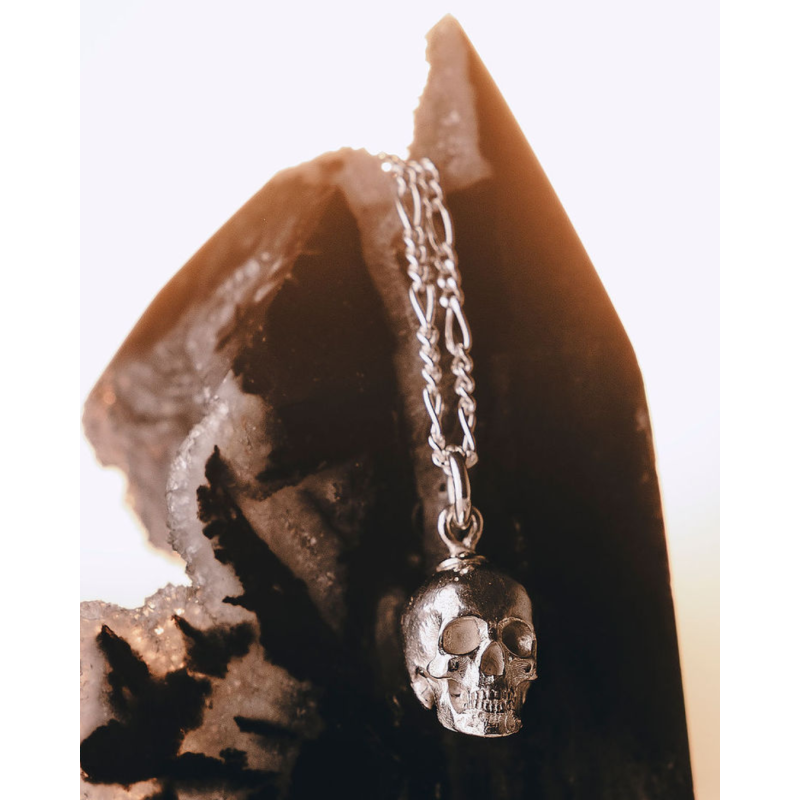 Deadly chained figaro - silver