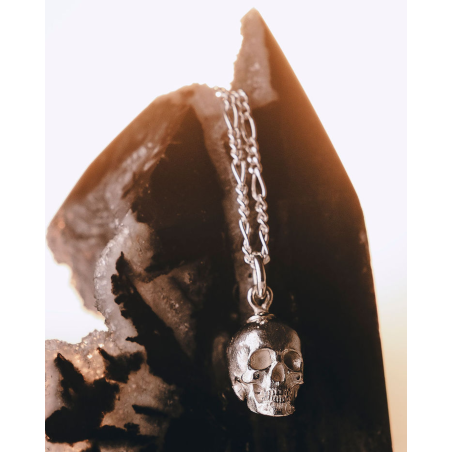 Deadly chained figaro - silver