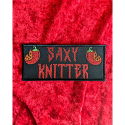 SAXY KNITTER patch