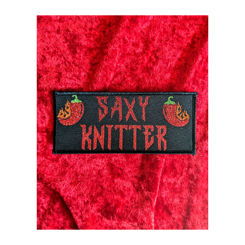 SAXY KNITTER patch