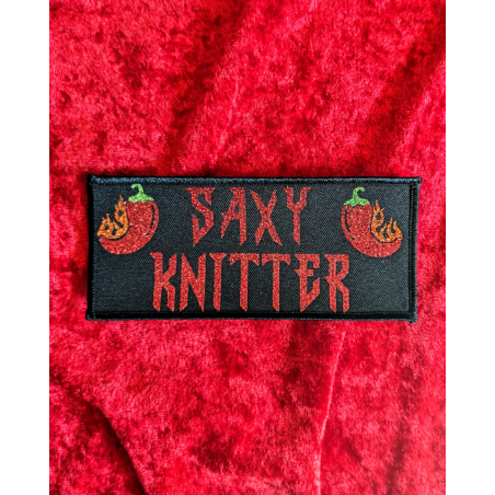 SAXY KNITTER patch