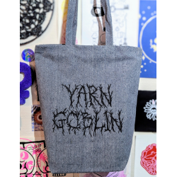Yarn Goblin tote grey