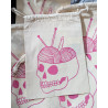 Yarnbrain project bag pink