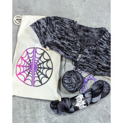 Spiderweb project bag