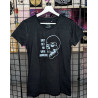 White EYE ROLL Moderne t-shirt PINK