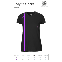 White EYE ROLL Moderne t-shirt PINK