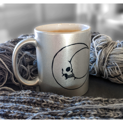 Deadly Moon glitter mug