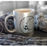 Deadly Moon glitter mug