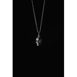 Deadly chained figaro - oxidized 43 cm