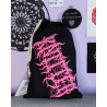 Metal KNITTER project bag - PINK