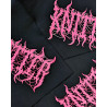 Metal KNITTER project bag - PINK