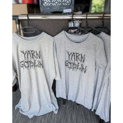 Yarn Goblin t-shirt - Grey - Large