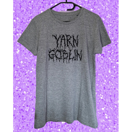 Yarn Goblin t-shirt - Grey - Large
