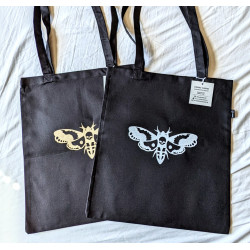 Deadly Moth tote bag